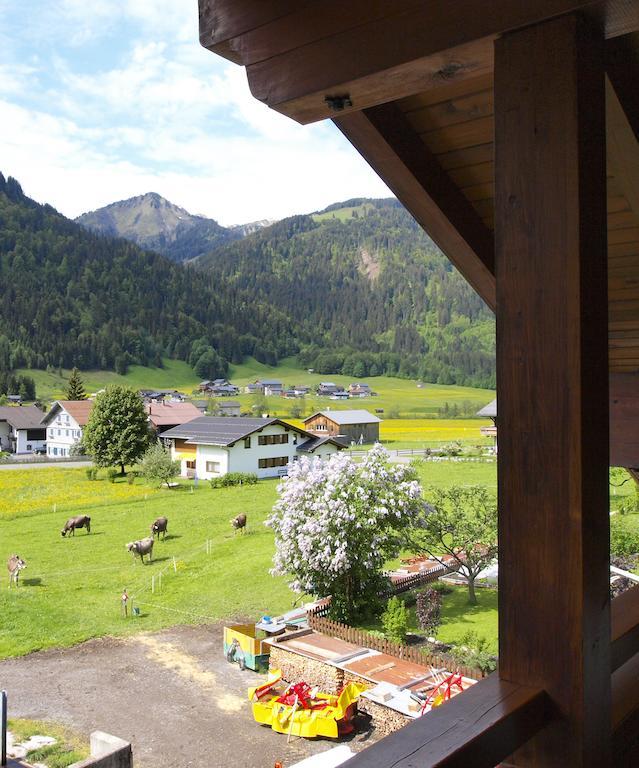 Ferienbauernhof Moosbrugger Apartment Schoppernau Bilik gambar